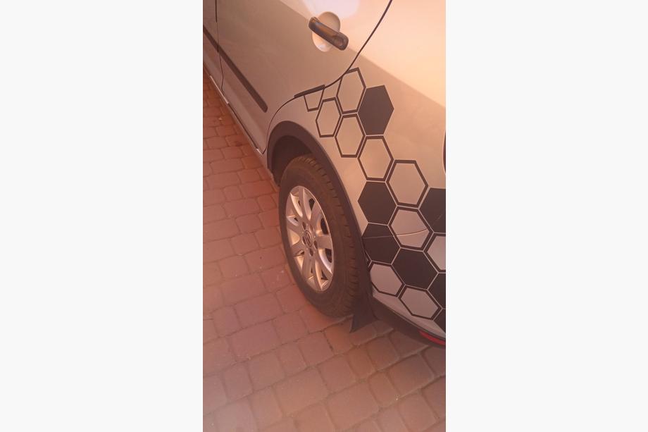 Volkswagen Golf Plus 2004–2014 Lemy blatníků (4 ks, černé) Fotografie 5