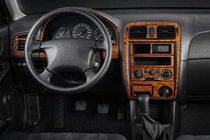 Mazda 626 1979–2002 Kryty palubní desky Hliník fotografie 1