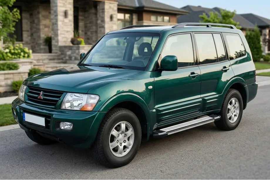 Mitsubishi Pajero Wagon III 1999–2006 Boční nášlapy Rainbow (2 ks, hliník) Image