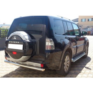 Zadní ochranný oblouk AK002 (nerez) Mitsubishi Pajero Wagon III 1999–2006 fotografie 3
