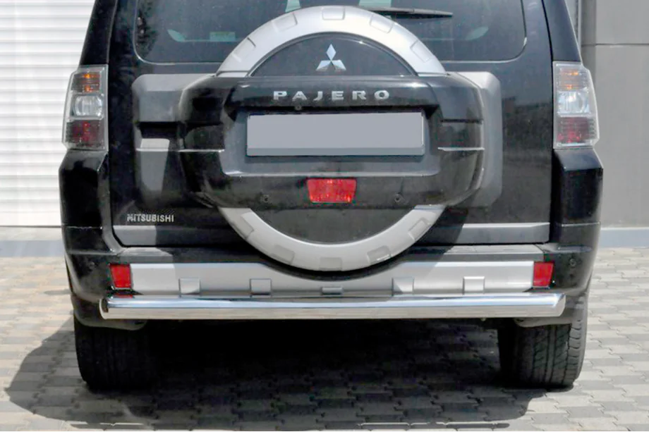 Mitsubishi Pajero Wagon III 1999–2006 Zadní ochranný oblouk AK002 (nerez) Image