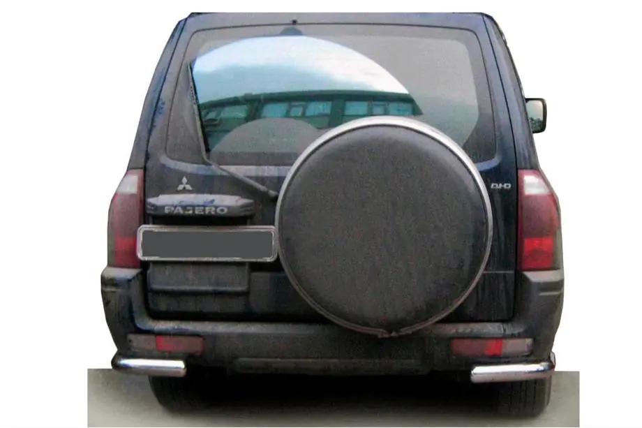 Mitsubishi Pajero Wagon III 1999–2006 Zadní ochranný oblouk AK003 (nerez) Image