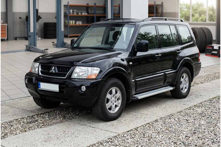 Mitsubishi Pajero Wagon III 1999–2006 Boční nášlapy Maya V2 (2 ks, hliník) Image