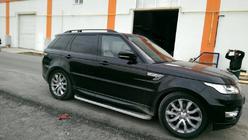Range Rover Sport 2014–2022 Střešní ližiny Skyport (Black) fotografie 9