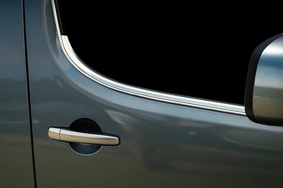 Citroen Berlingo 2008–2018 Okenní lišty dveří (nerez) Fotografie 4