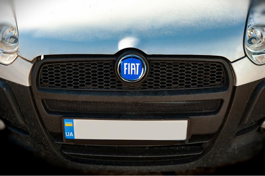 Fiat Emblém (modrý, samolepicí) Fotografie 2