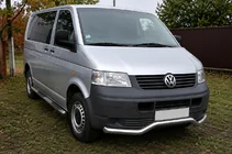 Volkswagen T5 Transporter 2003–2010 Přední ochranný rám Vlna ST007 (nerez) fotografie 3