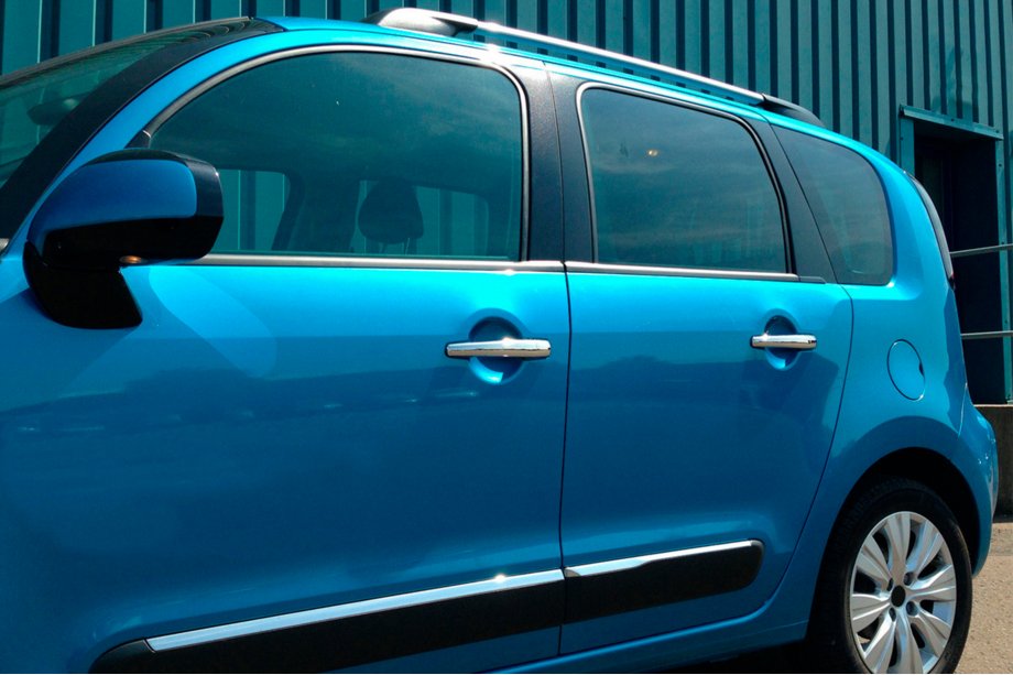 Citroen C-3 Picasso 2010–2017 Chromové kryty klik dveří (4 ks, nerez) Carmos - turecká ocel Image