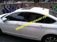Citroen C-5 2008–2017 Kompletní sada chromových lišt kolem oken (12 ks, nerez) fotografie 3