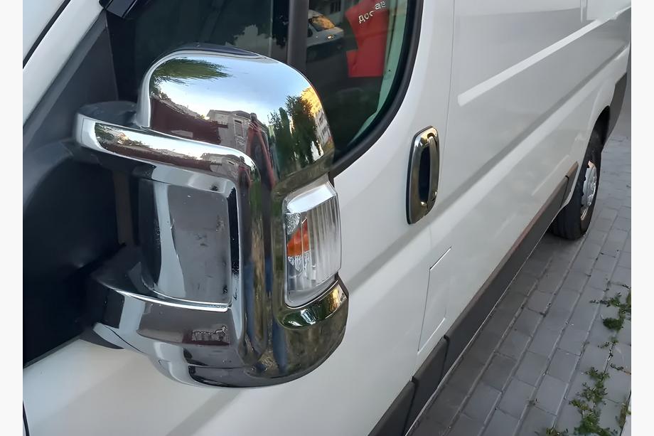 Citroen Jumper 2007–2025 Chromové kryty zpětných zrcátek (2 ks, plast) Image
