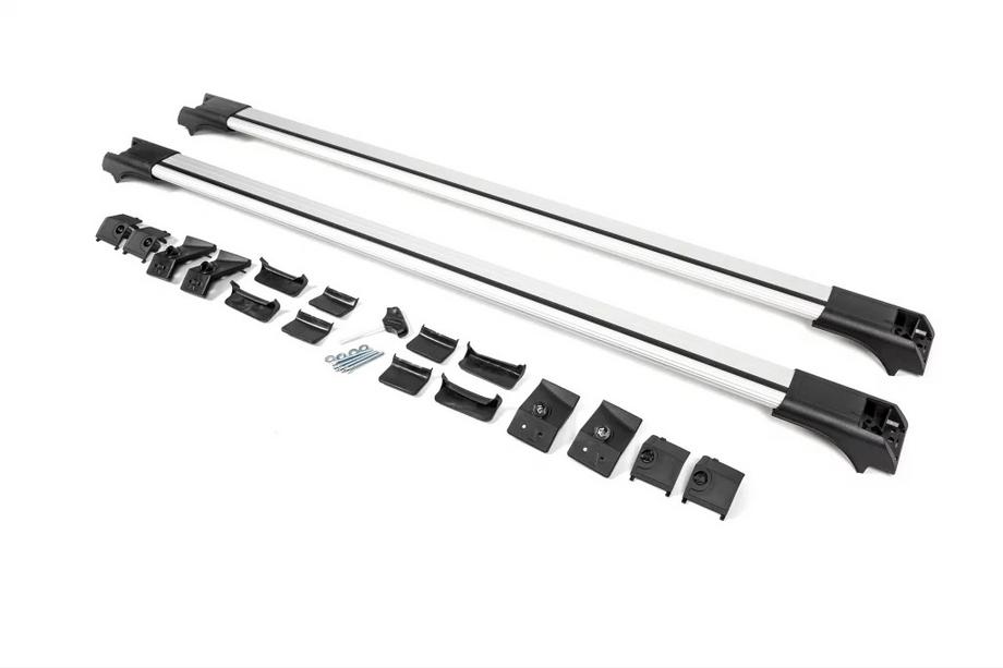 Renault Laguna 2007–2015 Příčníky na střešní ližiny bez zámku (2 ks) Šedá Fotografie 4