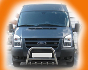 Ford Transit 2000–2014 Nerezový bullbar WT003 (2006-2014) fotografie 5