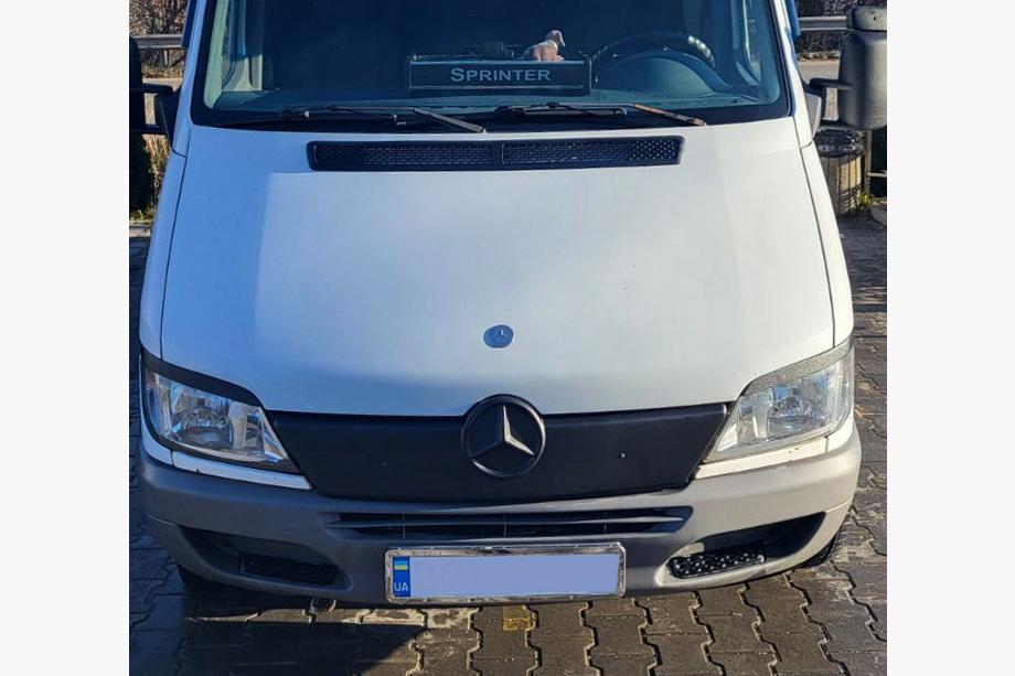 Mercedes Sprinter W901/902/903/904/905 1995–2006 Zimní clona chladiče 2002-2006, matná Image