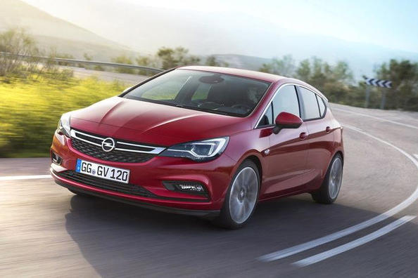 Pětidveřový hatchback Opel Astra K