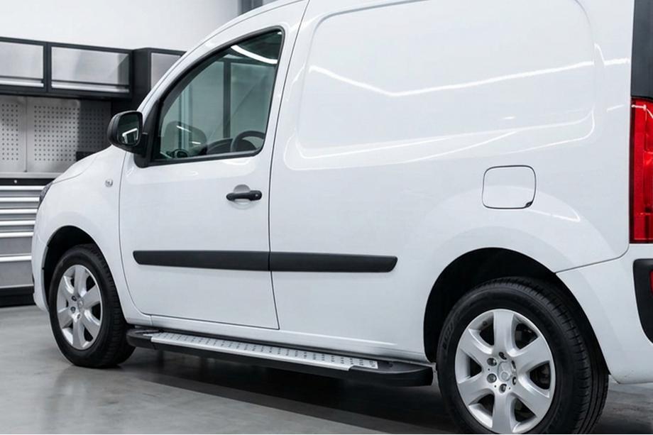 Renault Kangoo 2008–2020 Boční nášlapy Allmond Grey (2 ks, hliník) Image