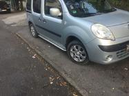 Renault Kangoo 2008–2020 Boční nášlapy Premium (2 ks, nerez) 60 mm, krátký rozvor fotografie 1