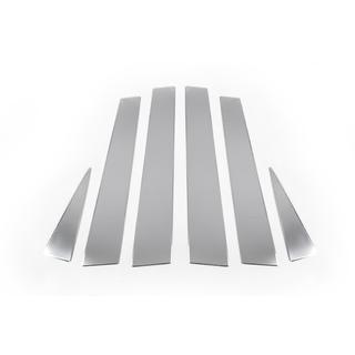 Chromové kryty sloupků dveří (6 ks, nerez) Volkswagen Touareg 2002–2010 fotografie 3