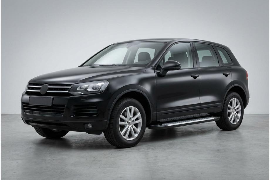 Volkswagen Touareg 2010–2018 Boční nášlapy Allmond Grey (2 ks, hliník) Image