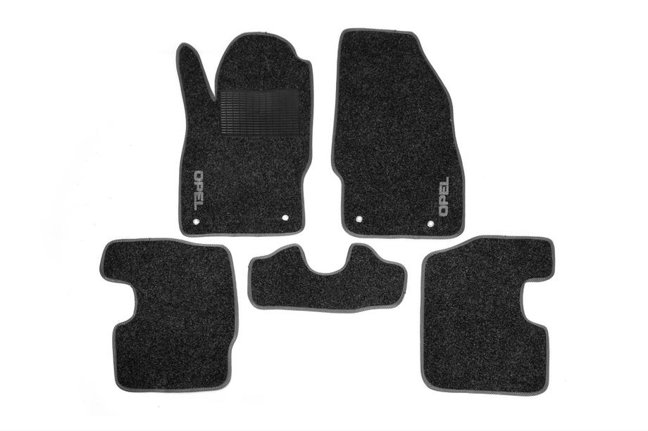 Opel Corsa D 2007–2014 Textilní autokoberce do interiéru (Velgum) Image