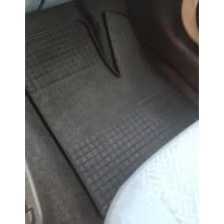Gumové autokoberce do interiéru (2 ks, Polytep) Fiat Doblo I 2001–2005 fotografie 3