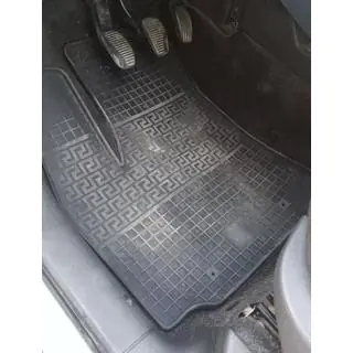 Gumové autokoberce do interiéru (2 ks, Polytep) Fiat Doblo I 2001–2005 fotografie 2
