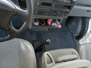 Volkswagen T4 Transporter 1990–2003 Gumové autokoberce do interiéru (2 ks, Polytep) fotografie 1