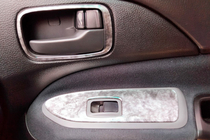 Mitsubishi Lancer 9 2004–2008 Lišty na palubní desku V1 (Meric) fotografie 4