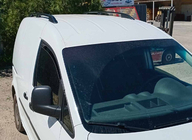 Volkswagen Caddy 2010–2015 Strešní podélníky Skyport BLACK Standardní základna fotografie 8