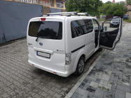 Nissan NV200 2009– Střešní ližiny CHROM 143 cm, litinové patky fotografie 2
