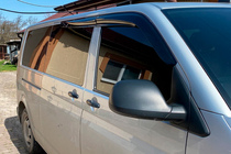 Volkswagen T5 Transporter 2003–2010 Ofuky oken (4 ks, Sunplex Sport) fotografie 16
