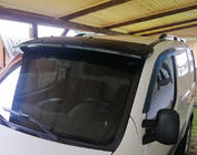 Fiat Doblo I 2001–2005 Sluneční kšilt na čelní sklo (černý lesk, 5 mm) fotografie 12