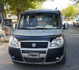 Fiat Doblo I 2001–2005 Sluneční kšilt na čelní sklo (černý lesk, 5 mm) fotografie 8