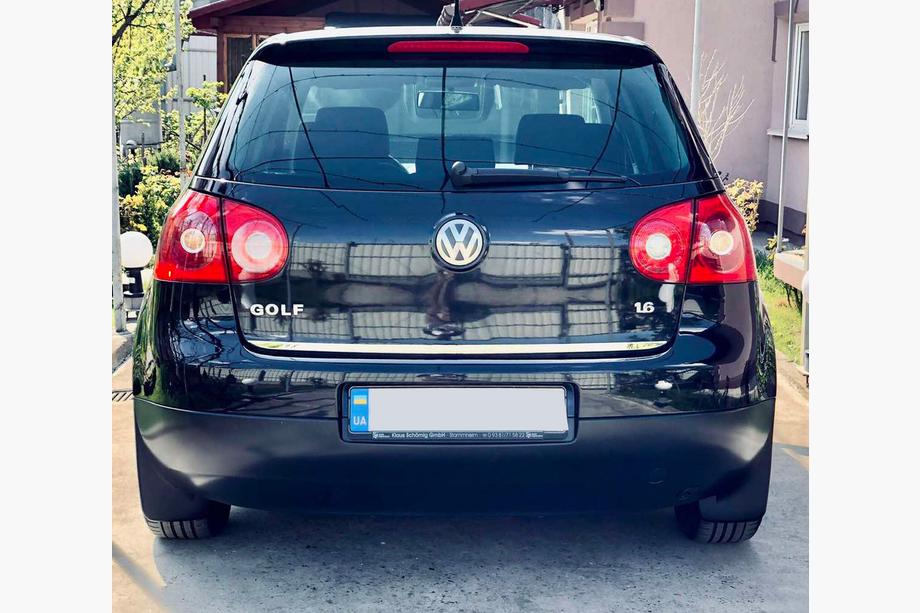 Volkswagen Golf 5 2003–2009 Nerezová lišta hrany víka kufru Image