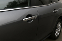Mazda CX-7 2006–2012 Nerezové kryty klik V2 (4 ks) fotografie 1