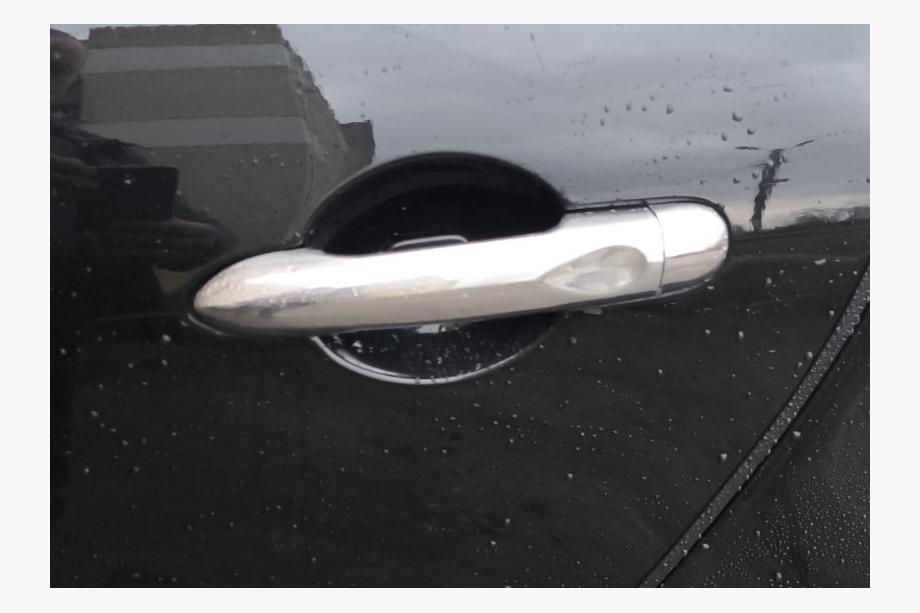 Renault Scenic/Grand 2009–2016 Chromové kryty klik dveří (4 ks, nerez) Bez čipu, OmsaLine – italská nerezová ocel Fotografie 4