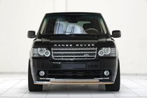 Range Rover III L322 2002–2012 Přední ochranný rám ST014 (nerez) 60/42 mm fotografie 1