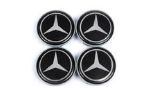Mercedes-Benz Středové krytky kol 57 mm/55,5 mm V1 (4 ks) fotografie 2