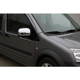 Nerezové kryty zpětných zrcátek varianta č. 2 (2 ks) Ford Connect 2010–2013 fotografie 1