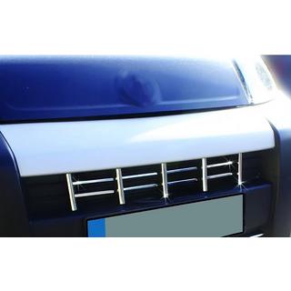 Nerezové lišty na masku (13 ks) Peugeot Bipper 2008–2017 fotografie 3