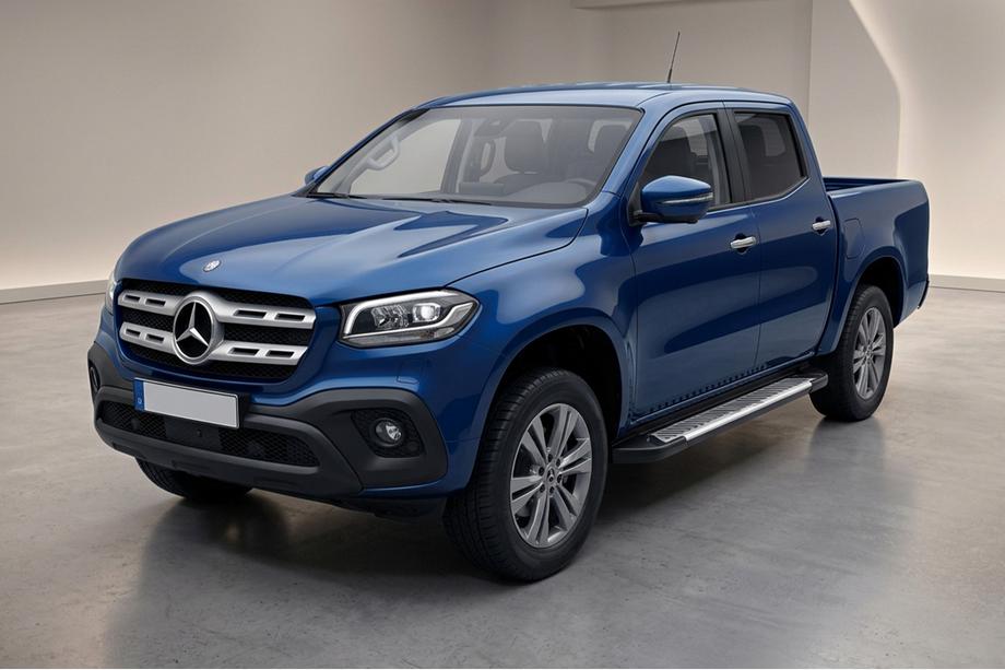 Mercedes X-Class 2017–2020 Boční nášlapy Line (2 ks, hliník) Image