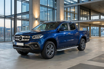 Mercedes X-Class 2017–2020 Boční nášlapy Tayga Grey V1 (2 ks, hliník) fotografie 1