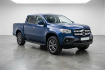 Mercedes X-Class 2017–2020 Boční nášlapy Bosphore Black (2 ks, hliník) fotografie 1