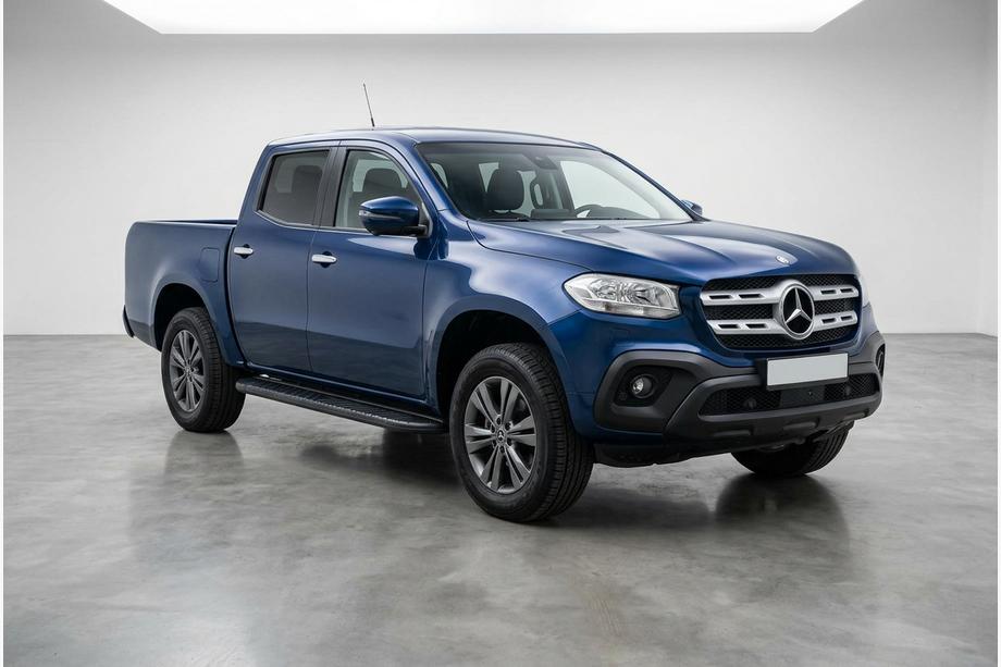 Mercedes X-Class 2017–2020 Boční nášlapy Bosphore Black (2 ks, hliník) Image