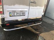 Mercedes Sprinter W901/902/903/904/905 1995–2006 Nerezová lišta hrany víka kufru (2 díly) fotografie 2