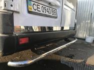 Volkswagen LT 1995–2006 Nerezová lišta hrany víka kufru (2 díly) fotografie 3