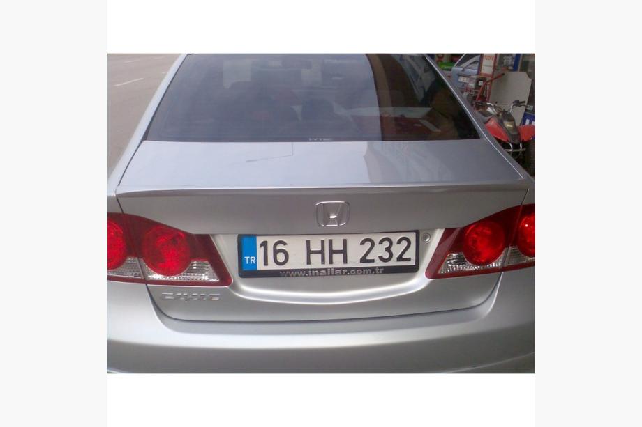 Honda Civic Sedan VIII 2006–2011 Spoiler Inche (k lakování) Image