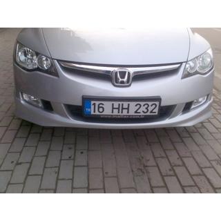 Přední lip spoiler 2006-2009 (k lakování) Honda Civic Sedan VIII 2006–2011 fotografie 2