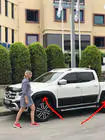 Mercedes X-Class 2017–2020 Rozšiřující lemy blatníků (k lakování) fotografie 3