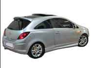 Opel Corsa D 2007–2014 Spoiler pro 2dveřové provedení (k lakování) fotografie 1