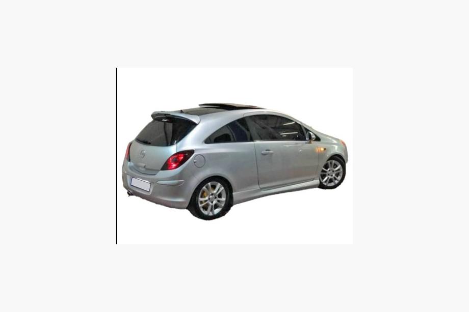 Opel Corsa D 2007–2014 Spoiler pro 2dveřové provedení (k lakování) Image